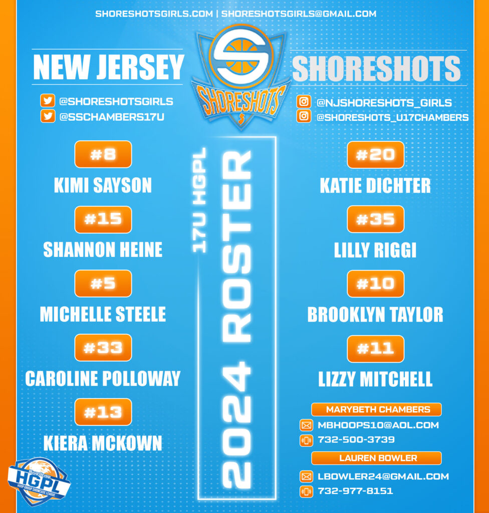 17u HGPL Shoreshots Girls Chambers / Bowler