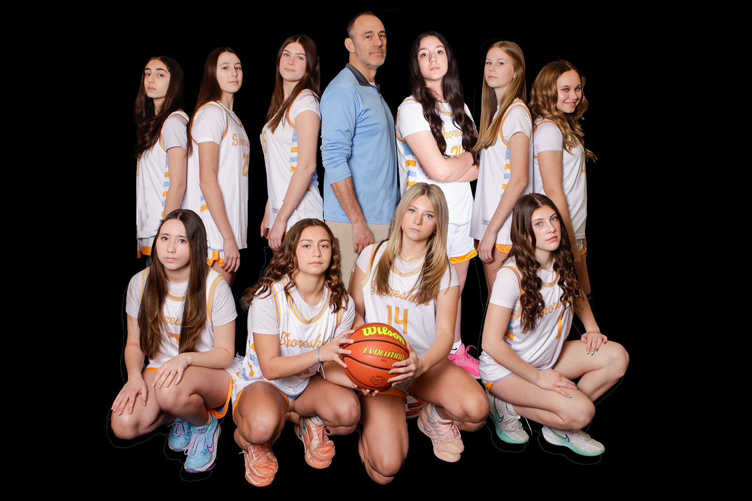 Shoreshots Girls 8th Grade Team Weiss