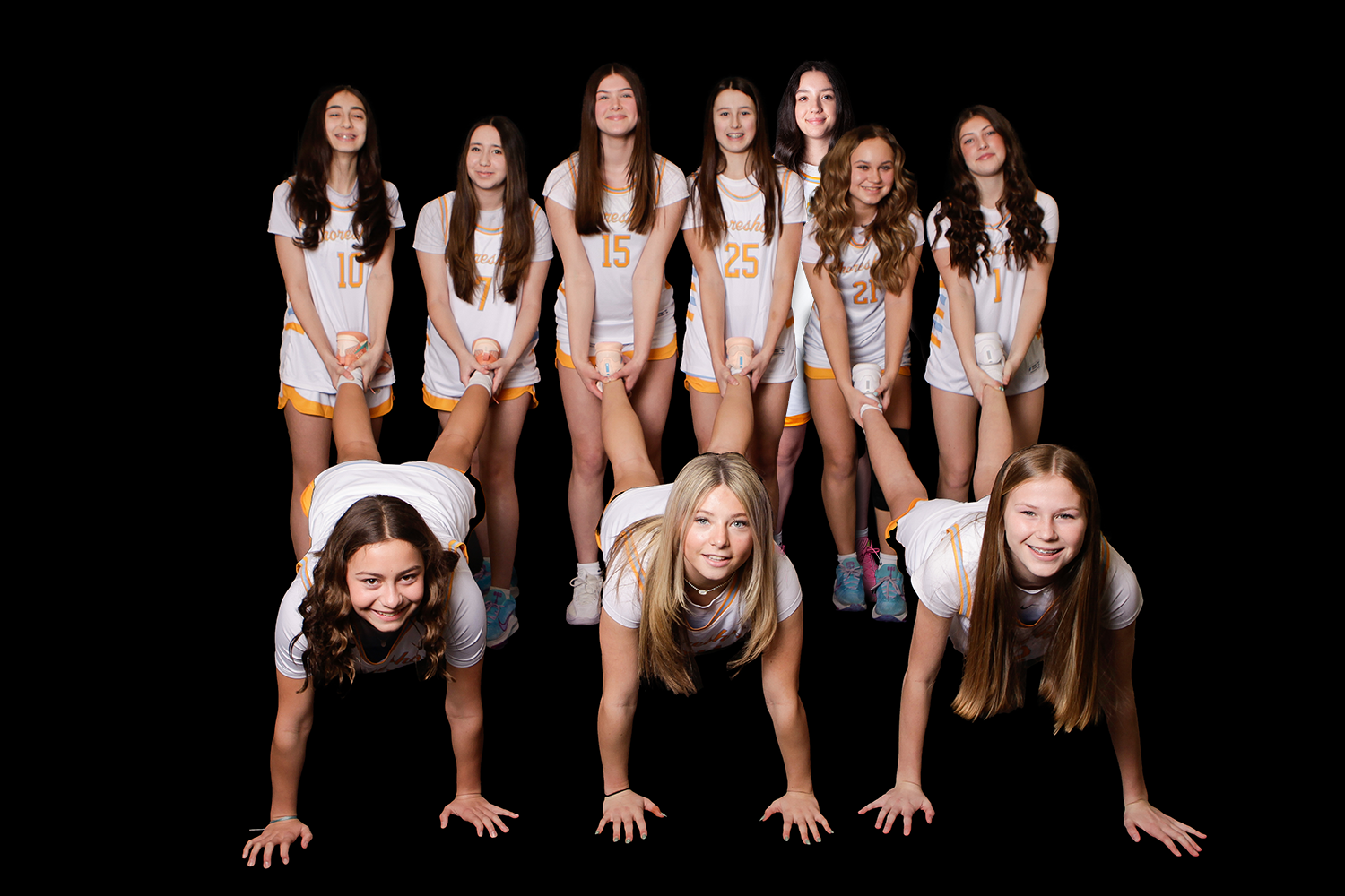 Shoreshots Girls 8th Grade Team Weiss